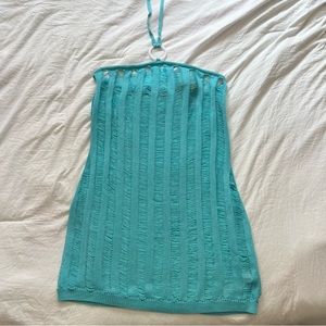 Sexy Blue Cover Up Dress